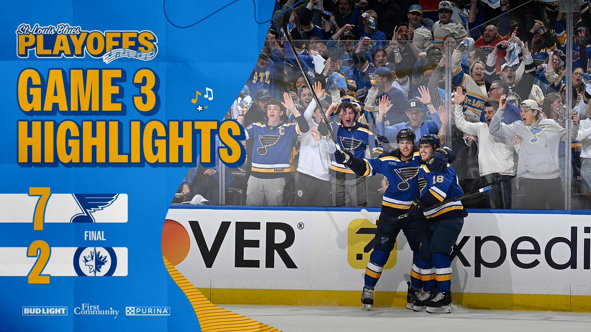 We woke up and the first thing we did was watch these highlights. #stlblues | Bud Light