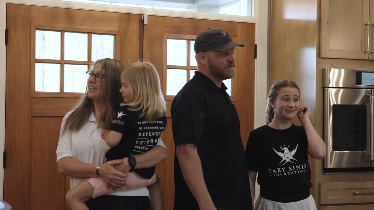 Welcome home, U.S. Marine Corps Sergeant Chad Ohmer! 🇺🇸 Today, we had the great honor of welcoming Chad and his family into their brand new, mortgage-free specially adapted smart home. After sustaining life-altering injuries during his second deployment to Afghanistan, Chad has shown resilience, strength, and determination every step of the way. From bonding with his newborn daughter while recovering at Walter Reed, to facing the decision to amputate his leg, Chad’s journey has been marked by both sacrifice and courage. In this home-designed specifically for his needs-we’re proud to offer Chad the independence he deserves and the foundation to build his next chapter. Whether he’s spending time with his wife and children or launching his woodworking and leather business, Chad now has a space where he can thrive. “I didn’t do anything for a thank you, but because it was what I felt I had to do,” said Chad. “But to be thanked in this way is really unbelievable.” Welcome home, Chad—Semper Fi! 💙🏡 A special thank you to the American people and our amazing partners, without whom this would not be possible: Nucor, Duke Cannon Supply Co., and Installed Building Products. We also want to thank the following partners for dedicating their time, energy, generosity, and resources to the construction of Chad's home: The Marcus Foundation. Sunbelt Rentals, Home Depot Foundation, Shubert Design Furniture, Owens Corning, Amazon ,Huber Engineered Woods, US LBM, American Tire Distributors, Schulte Roth and Zabel LLP, Nice, Simple Green, Cabinetworks Group, LP, Winston & Strawn , Builder's FirstSource, Nucor Rebar Fabrication, Natural Stone Institute, National Wood Flooring Association, John Hill Construction, Behr, Broan NuTone, Daltile, Encore, Ferguson, MAPEI, North American Moving Services, Rheem