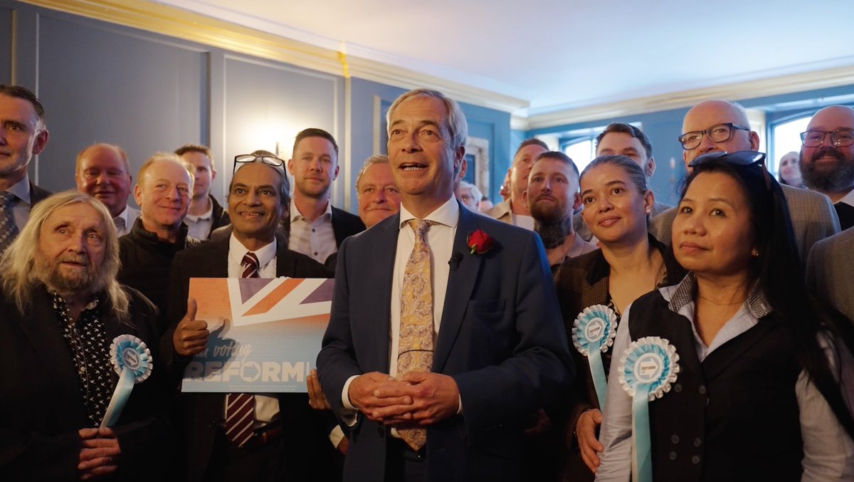 Reform UK are fighting for your vote all across the country! ✅