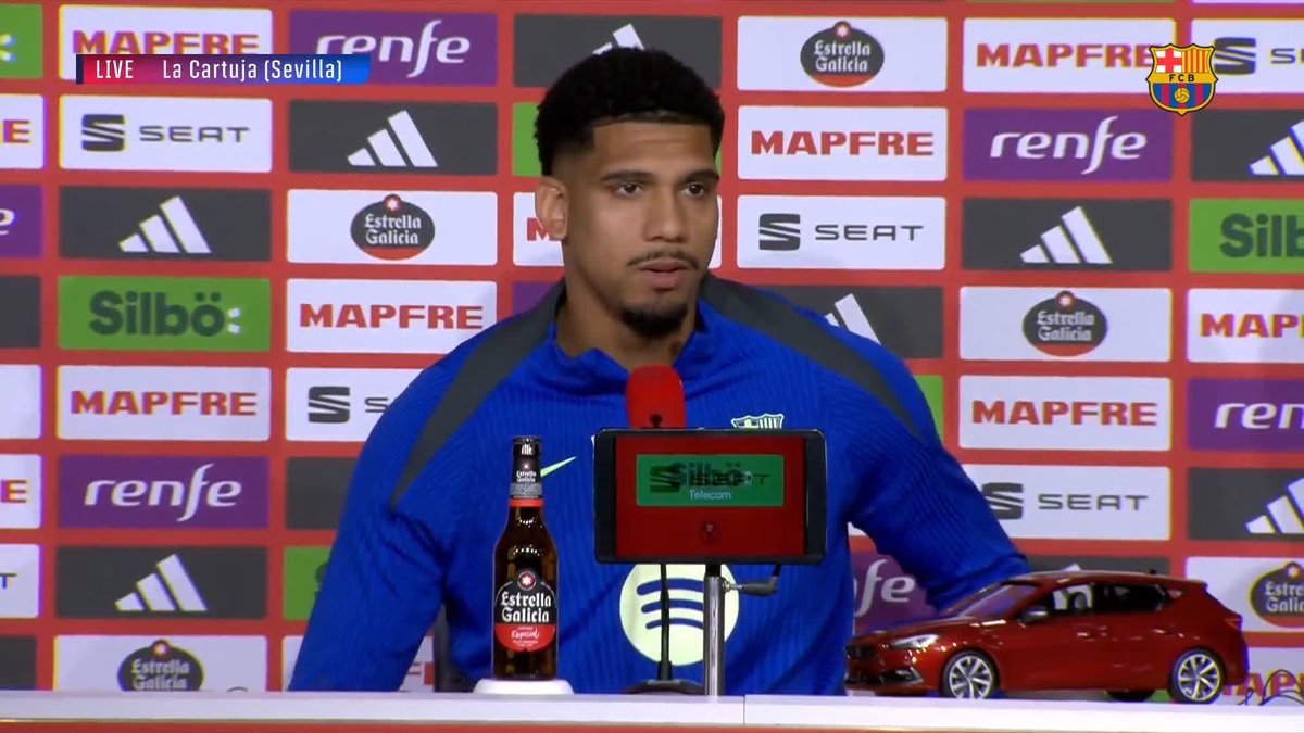 🎙️ RONALD ARAUJO: “We're prepared for any given situation.” #ElClásico #CopaBarça
