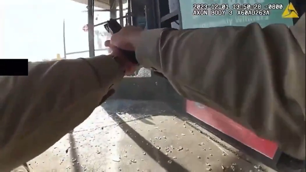 San Bernardino County sheriff’s department released body cam footage of an officer involved gunfight at an ARCO gas station in California. The officer was shot twice (shin & thigh) and the suspect Jorge Cardenas, 27, of Ontario, died. The initial call was made by a clerk working at the gas station who said a man with a gun was threatening her and she had locked herself in the bathroom. A couple notes: -that tactical reload almost cost the officer. I don't think it was a bad call given the situation but on a two way range both parties get a vote and sometimes they do things you wouldn't expect -not seating the mag didn't cost him but it does show why doing so is important #CityLife #california #police #BallisticsTest #RMR #trijicon #glock #streamlight #cops #FAFO