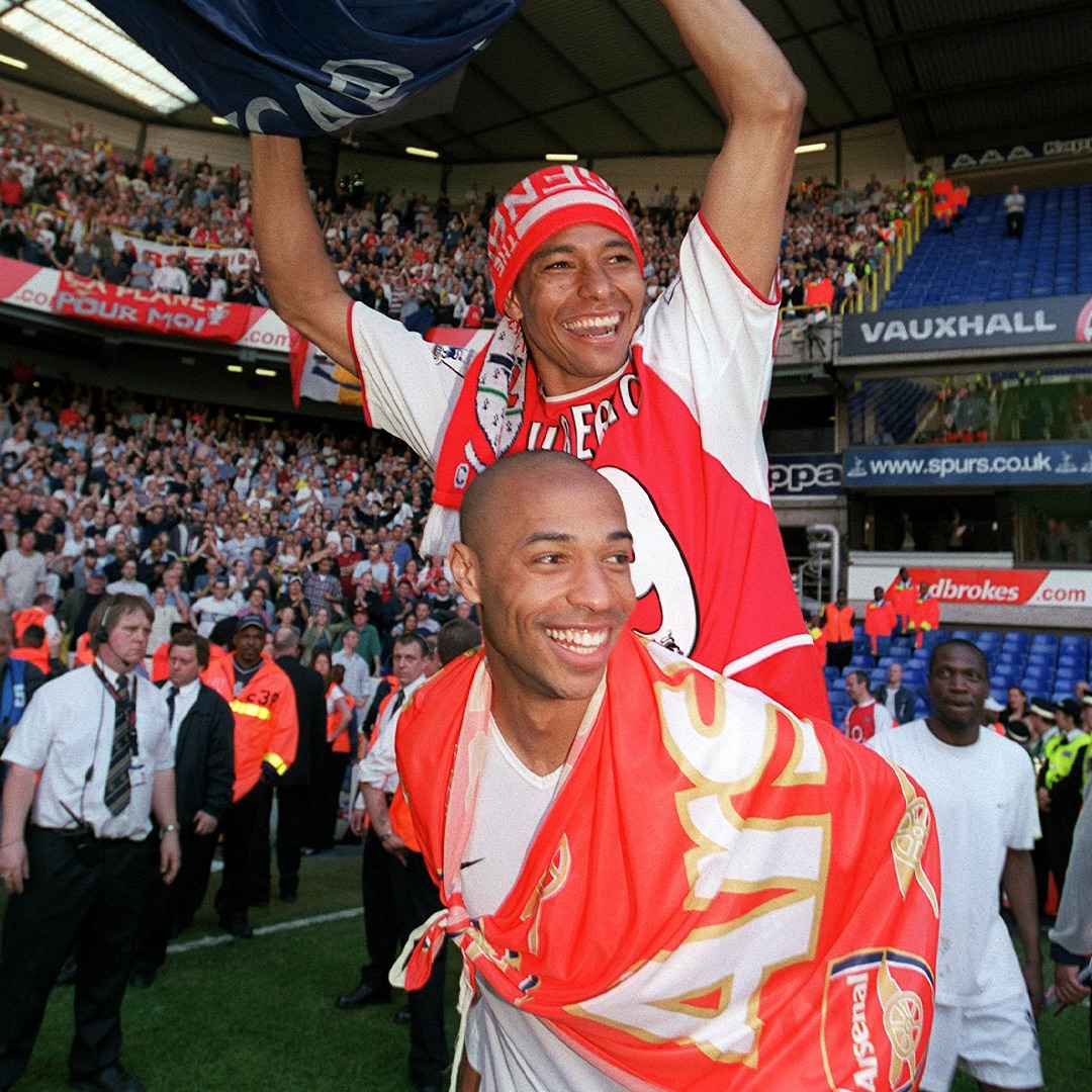 🗓️ On this day in 2004... Our Gunners were crowned league champions at White Hart Lane for a second time 🤩