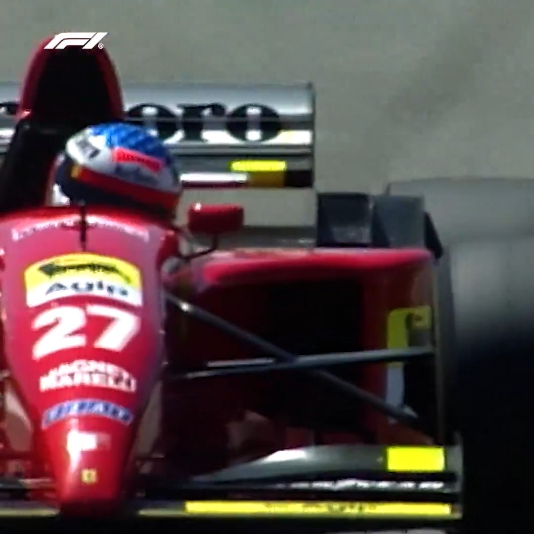 Ferrari's 1995 challenger, featuring the last V12 engine in Formula 1 - listen to that roar 😮‍💨 Check out the most unique-sounding cars in F1 history now on YouTube 👇 #F1