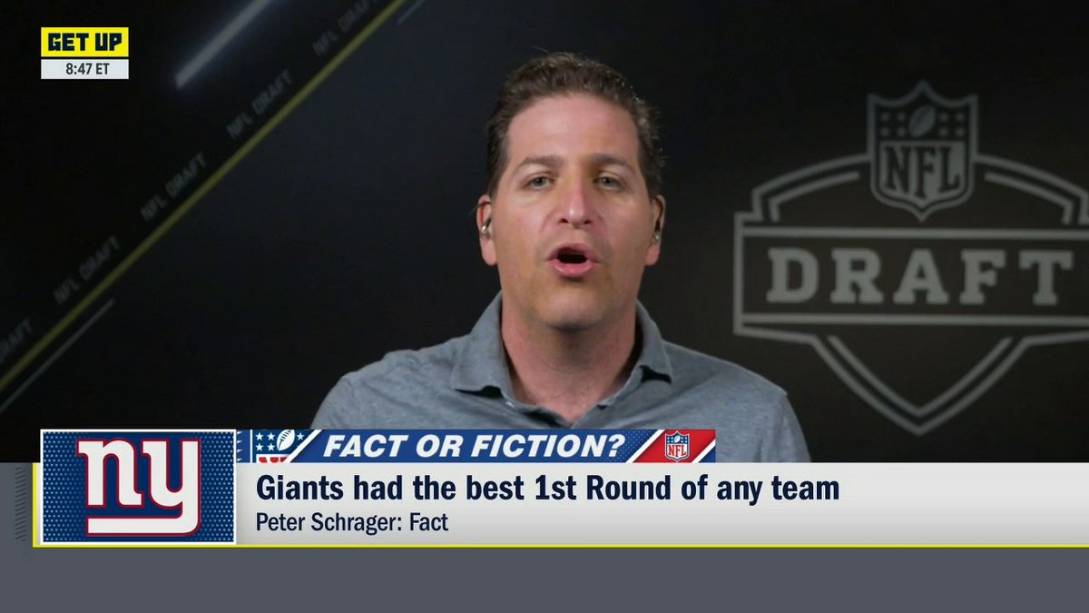 The Giants won Night 1. Had a complicated plan and executed it, without giving up a King's Ransom to do it. Get Up NFL on ESPN