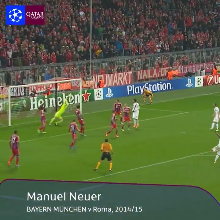 ‼️ 90 seconds of incredible double saves... Who did it best? @QatarAirways | #LetsFly