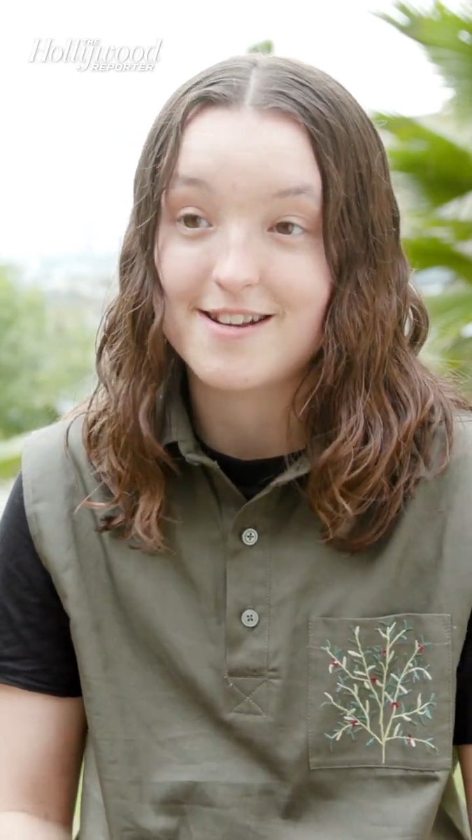 Bella Ramsey talks about the support they've received from Kaitlyn Dever on playing Ellie in #TheLastOfUs series