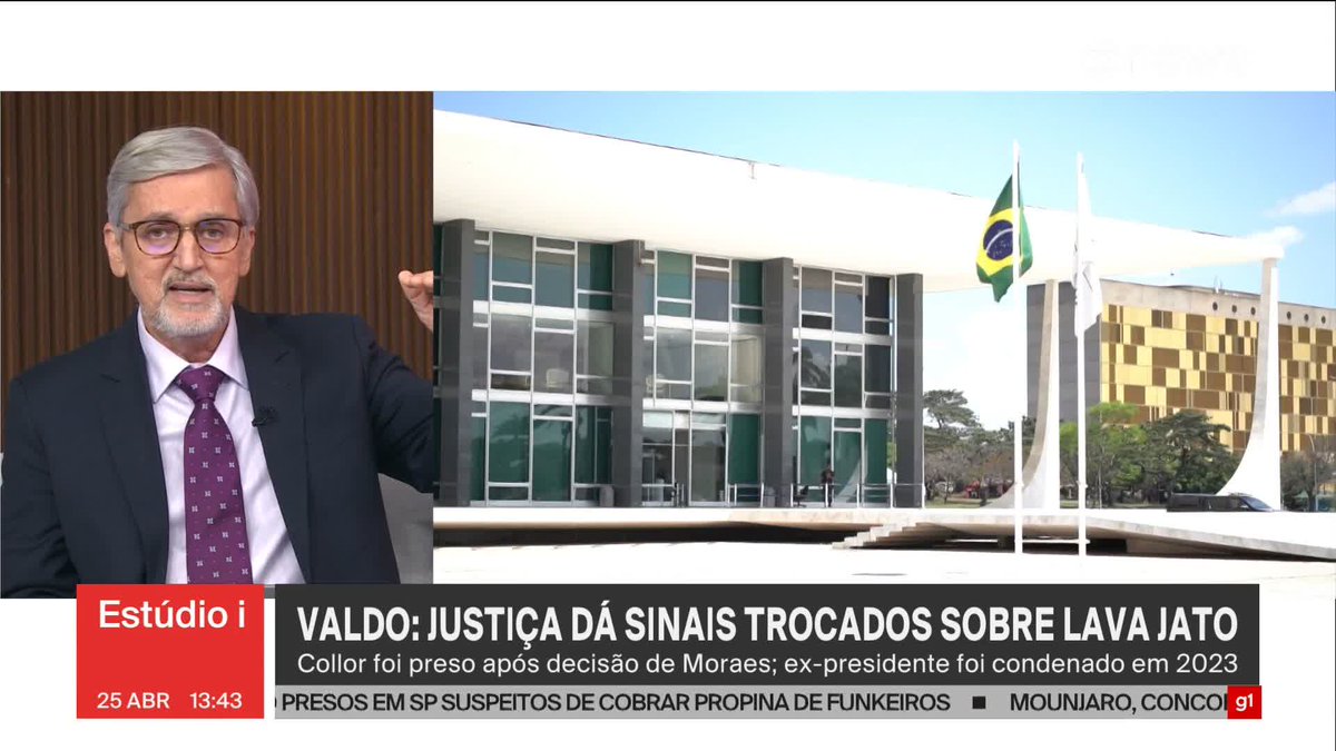 Valdo: Justiça dá sinais trocados sobre Lava Jato. De um lado, o ex-presidente Collor foi condenado e preso. Do outro lado, empreiteiros confessaram a prática de crimes e provas foram anuladas posteriormente. O Pix do Valdo vai ser cortado!