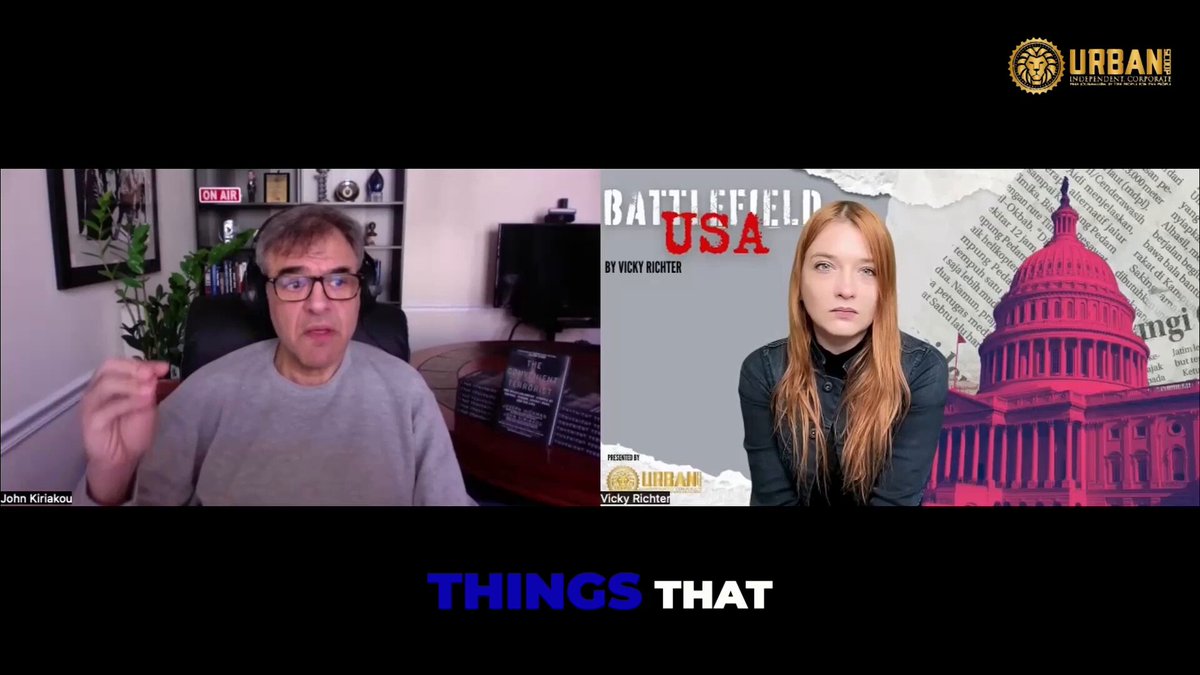 EXPOSING THE DEEP STATE In this latest explosive episode of Battlefield USA, CIA whistleblower John Kiriakou joins Vicky Richter🇩🇪🇺🇸🇧🇷🇬🇧 to reveal what the deep state doesn’t want you to know.