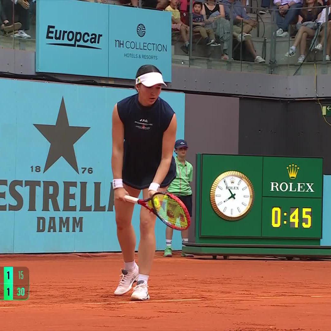 What a slice from Pegula ‼️ Jessie Pegula | #MMOPEN
