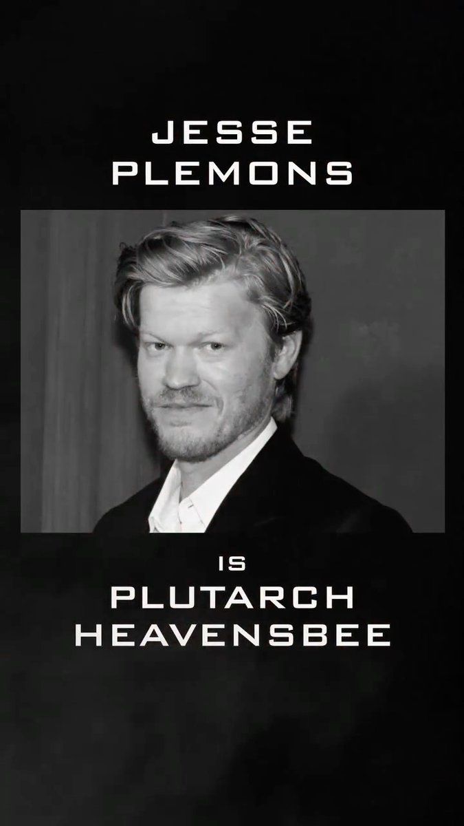 Jesse Plemons has been cast as Plutarch Heavensbee in #TheHungerGames: Sunrise on the Reaping.