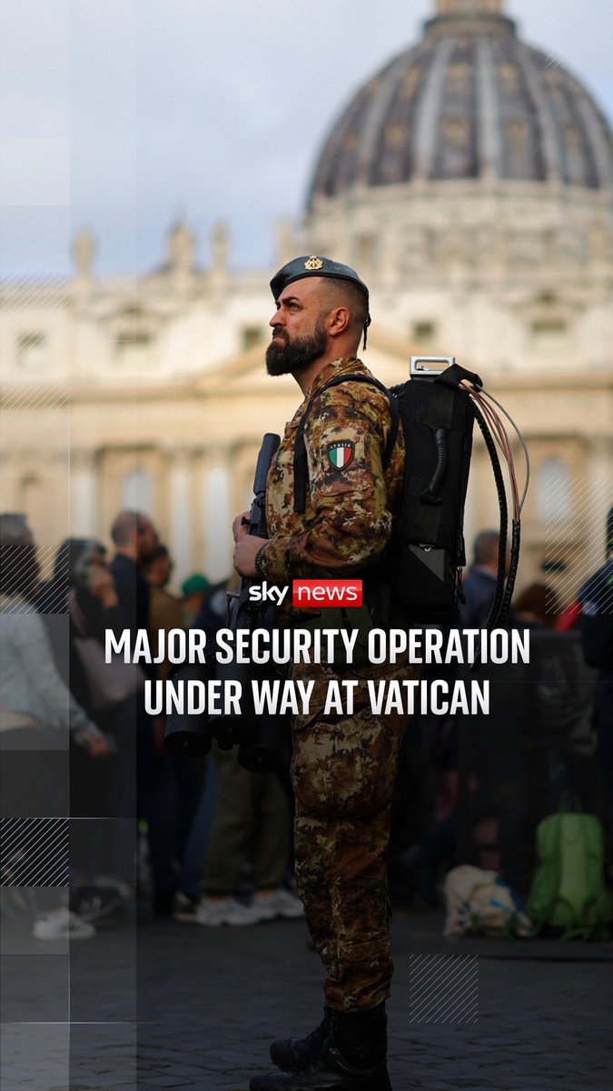 As many as 4,000 police officers are involved in the security operation for Pope Francis’s funeral. Sky’s Adam Parsons explains the large-scale security operation for the event tomorrow. Read more: