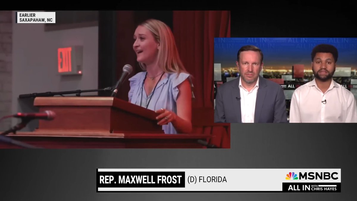 Rep. Maxwell Alejandro Frost on People’s Town Halls: We have Republicans, Democrats, and people who haven't voted before who are upset with what's going on right now.