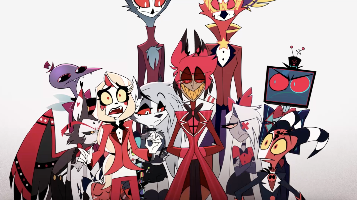 A match made in Hell. New seasons of Hazbin Hotel and Helluva Boss are coming.