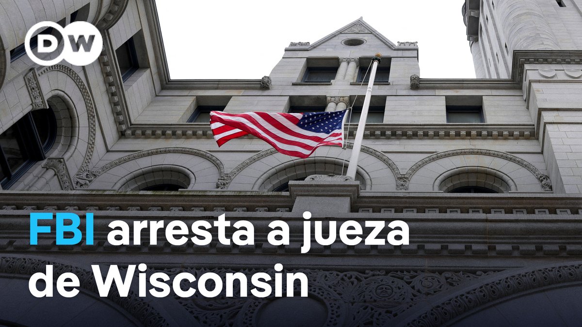 El FBI acusa a jueza de Wisconsin de obstruir el arresto de un #inmigrante irregular #HannahDugan permanece bajo custodia federal, por presuntamente obstruir el arresto de un inmigrante mexicano en la corte. El caso sienta un precedente en EE. UU., además de una escalada significativa en la pugna entre Trump y los tribunales en relación a las #deportaciones de inmigrantes. /cmw