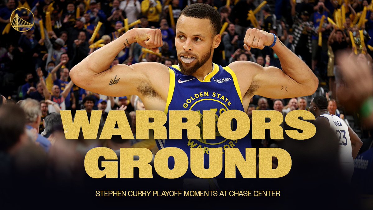 We've seen it before and we're ready for more. 🔜 Game 3 on Warriors Ground