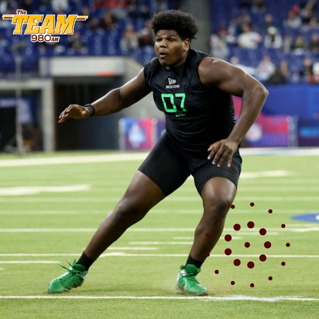 Washington fan Alex is FIRED UP about the Commanders drafting Josh Conerly Jr. and gets into a heated argument with Kevin Sheehan about Adam Peters not taking a defensive player in Round 1.