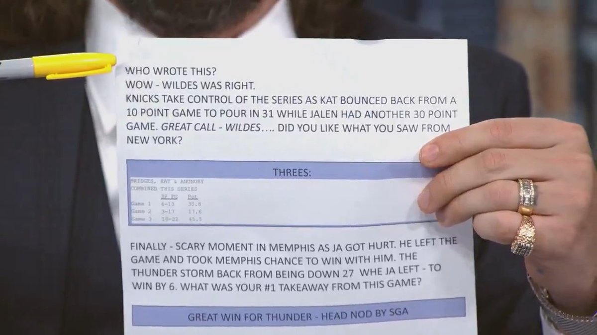 Someone on our staff is messing up Wildes' scripts... 👀🤣 nick wright | Wildes | Chris Broussard