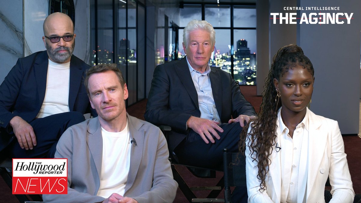 #TheAgency stars Jeffrey Wright, Jodie Turner-Smith, Michael Fassbender and Richard Gere sat down with THR to talk all about the Showtime espionage thriller #THRNews