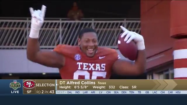The 43rd pick was used in the trenches. Trenches: ✅✅