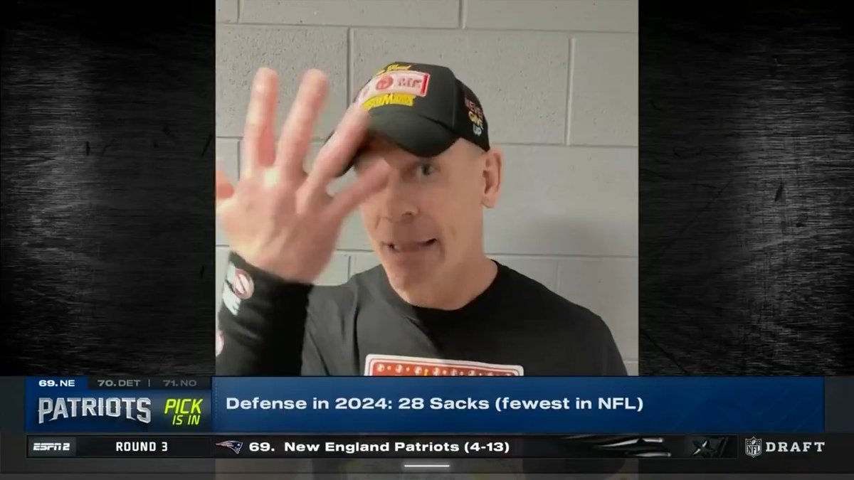 Yeah... John Cena and Idris Elba helped make our 3rd round pick 🤩 📺: #PatsDraft on ESPN