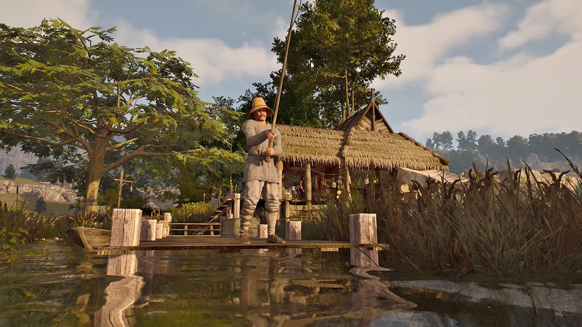 Bellwright's one-year anniversary update brings animal husbandry, fishing, over 25 new quests, traveling merchants, and more to the medieval open-world survival RPG.