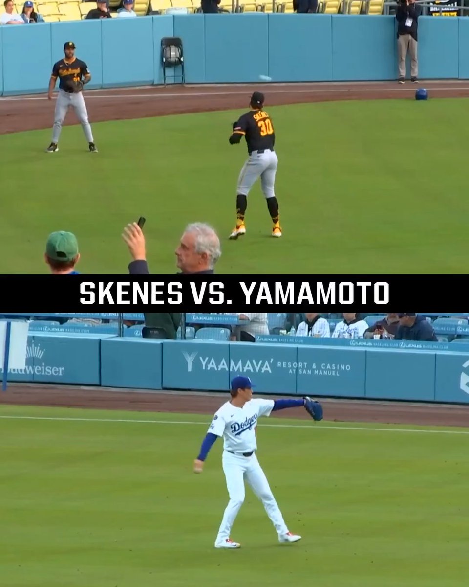 Paul Skenes vs. Yoshinobu Yamamoto loading ⏳ 📺 Friday night on MLB Network