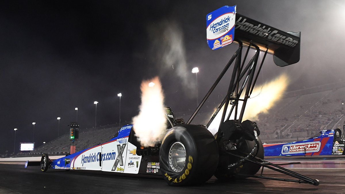 .BrittanyForce makes history at zMAX Dragway! She throws down the FASTEST pass in Top Fuel history at 341.59 mph during Q2 of the American Rebel #4WideNats! Fendt_NA Record-Setting Performance • John Force Racing