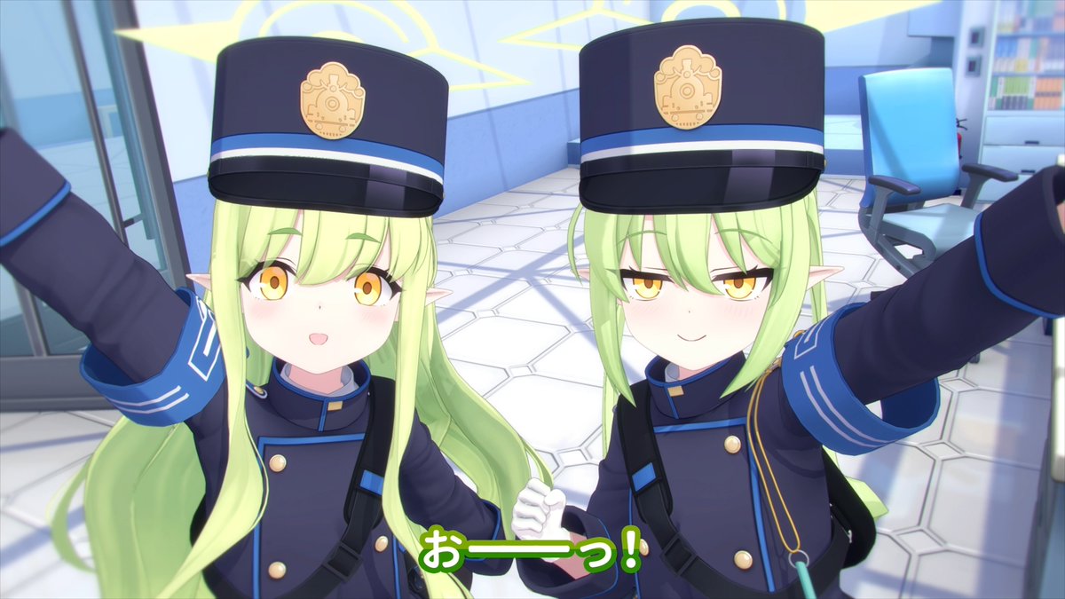 【#ヒカリとノゾミのGWキヴォトスツアー】 先生!お仕事は終わりましたか? GW初日、何をして過ごしましょうか♪ おや…?どなたかシャーレに遊びにきたようです! ▽高画質版はこちら #ブルアカ
