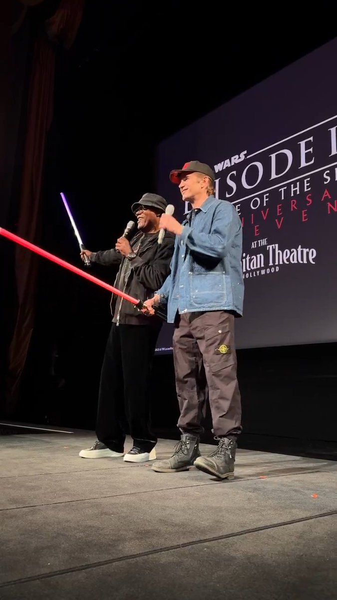 POV: Anakin Skywalker and Mace Windu just crashed your Star Wars: Revenge of the Sith screening