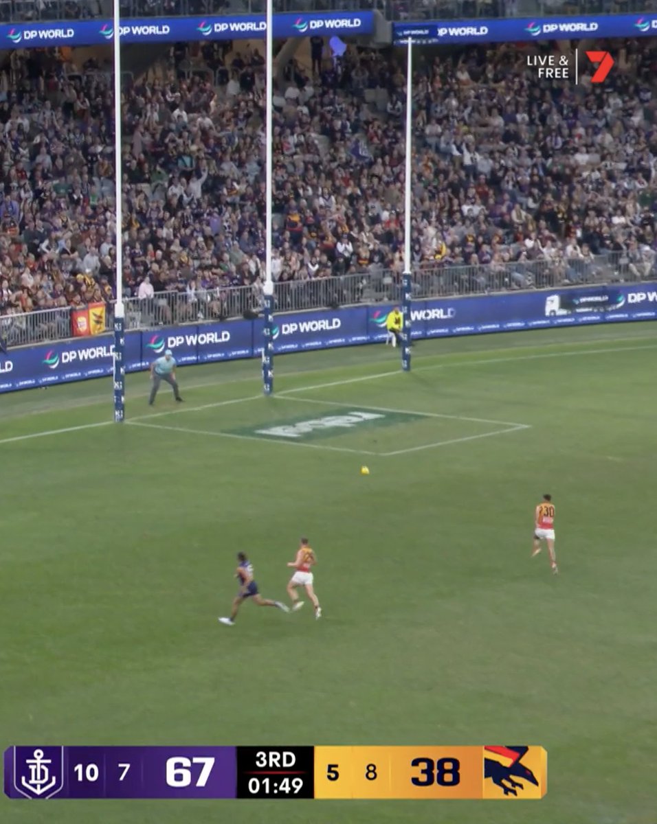That O’Mac kick to space, Dudley tap to Murphy Reid dribble kick is living rent free in my brain. #foreverfreo
