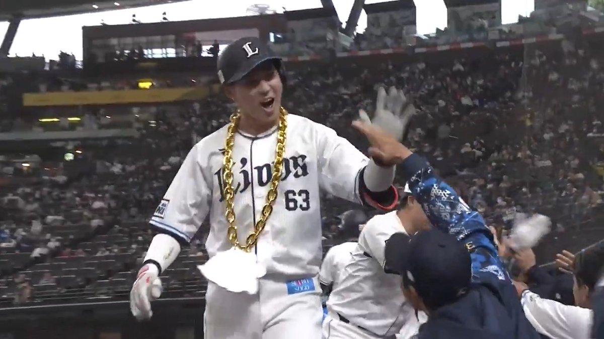 埼玉西武 #長谷川信哉 選手の今季第1号となる先制3ランホームラン‼️✨ #seibulions 👇ライブ配信はこちら