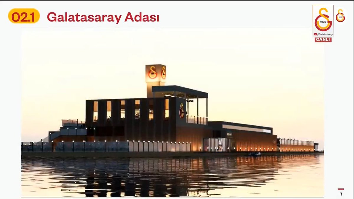 Yapılacak restorasyon sonrası Galatasaray Adası.