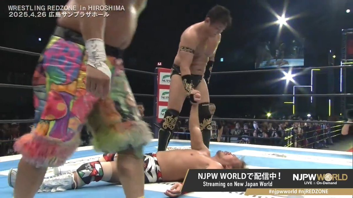 .タイチ 🤝 内藤哲也 Tetsuya Naito Sign up Now & Stay tuned to #NJPW #njpwworld #njREDZONE