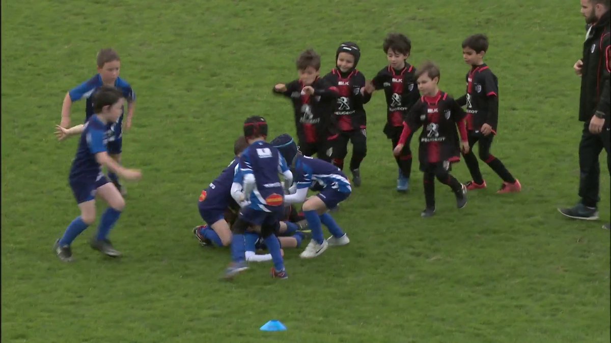 La rivalité entre Toulouse et Castres s'entretient dès le plus jeune âge 😂 Toulouse/Castres c'est à 14h30 sur CANAL+SPORT 📺