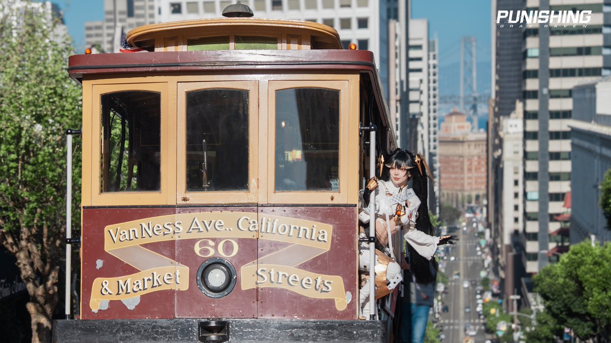 Commandants, tag along with Lucia on a chill San Francisco adventure! #punishinggrayraven #PGR