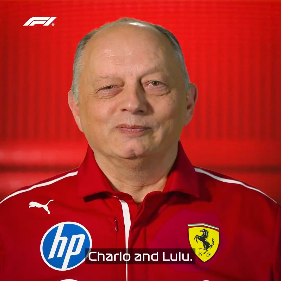 Ferrari boss Fred Vasseur gets the giggles 😆 #F1 Scuderia Ferrari HP