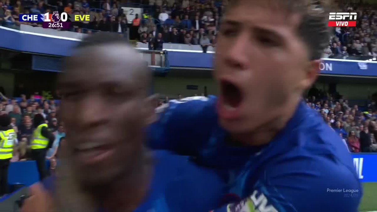 La ASISTENCIA de Enzo Fernández para el gol de Nico Jackson en Chelsea. Un día más en la oficina. 🚬