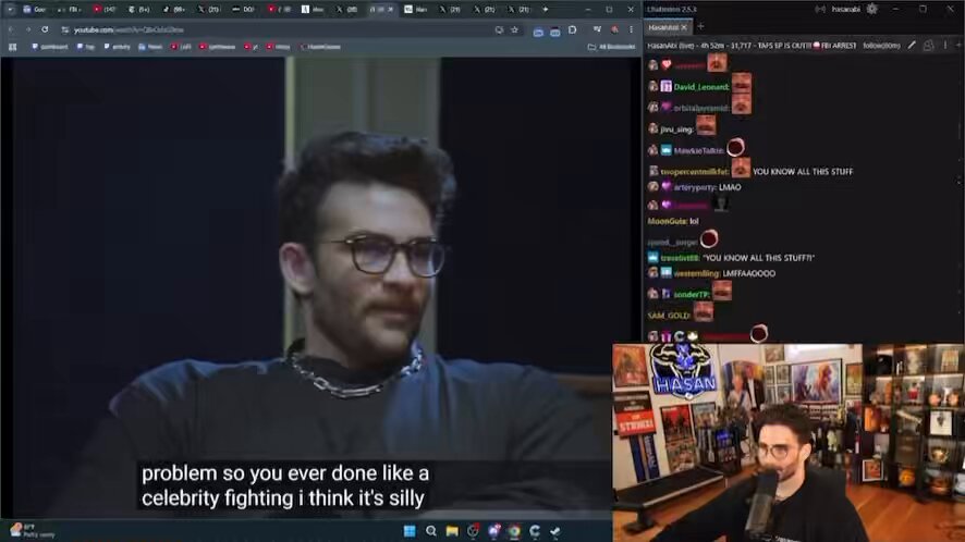 Adam Friedland made it awkward when bringing up Sam Hyde in his Hasan Piker interview “Can you admit at this point that when Sam Hyde did that video…it was very funny”