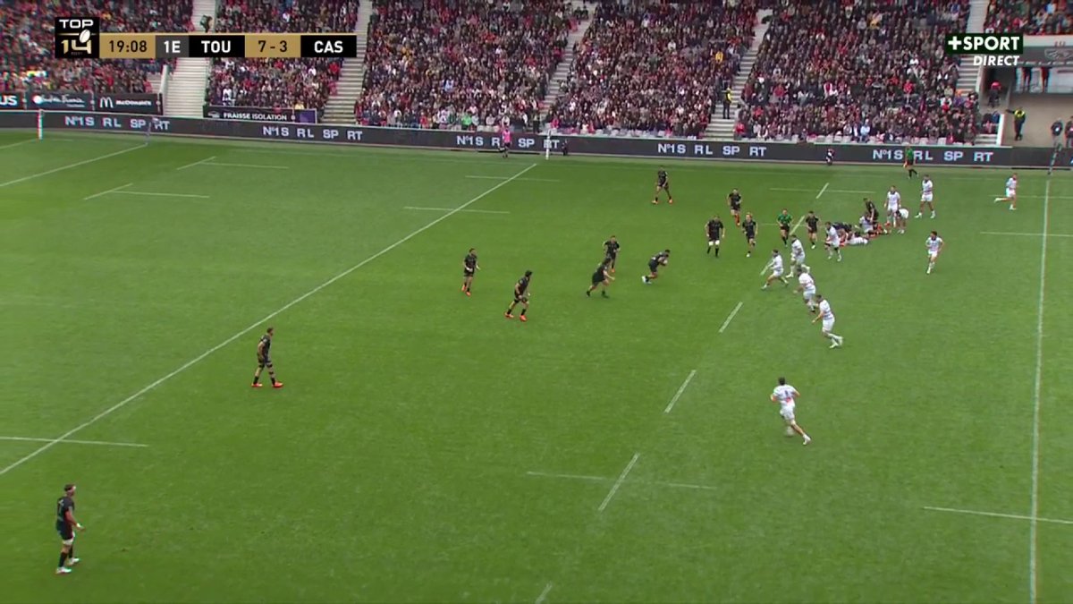 « Il y a un problème de 9 au Stade Toulousain. » Le problème de 9: