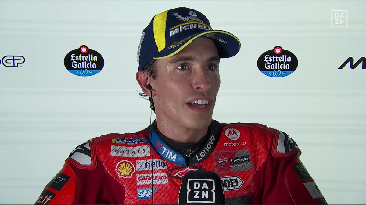 🗣️ “Cuando un piloto tiene el talento de Fabio... Cuando la Yamaha se ponga a punto, será de los rivales más duros” Marc Márquez y sus bonitas palabras hacia Quartararo tras su caída en Jerez 🔗 #SpanishGP 🇪🇸 #MotoGP 🏁