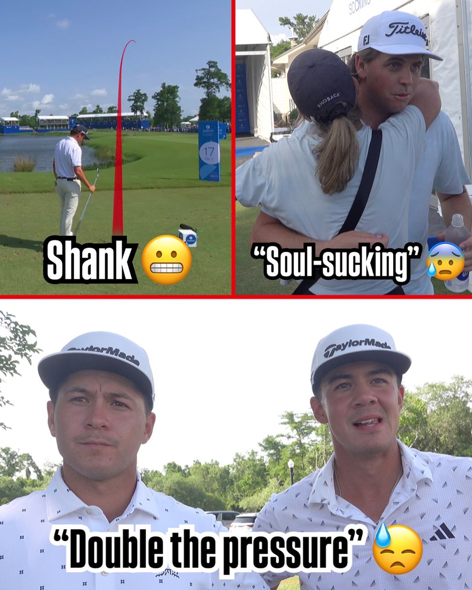 From a "shank" to making mom soul-suckingly nervous. Inside the cutline drama Zurich Classic. #CutCam