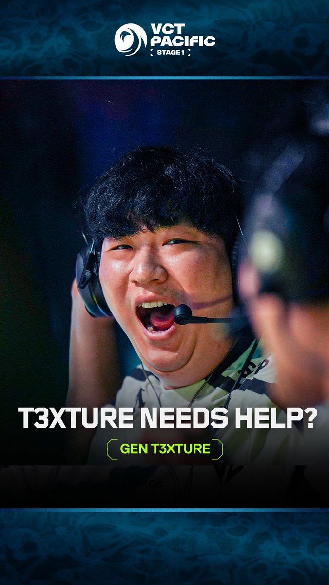 Help is coming, t3xture 🥺