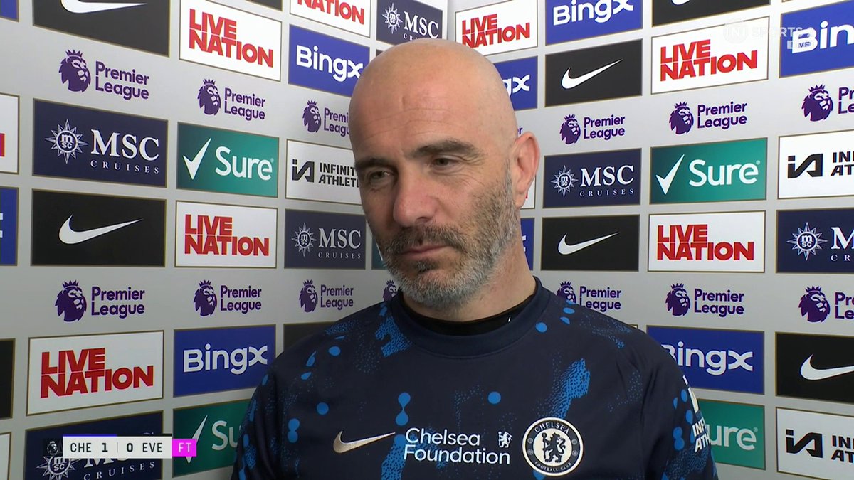 "You could see the players celebrating with him at the end. He deserved that." 👏 Enzo Maresca is delighted for Robert Sanchez following a top performance between the sticks this afternoon 🧤 🎙 Jules Breach | 📺 TNT Sports &amp; discovery+ UK