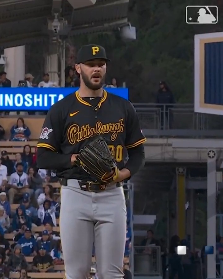 Paul Skenes reels off a season-high nine strikeouts in 6+ scoreless innings vs. the Dodgers. Star Watch presented by MLB PRO SPIRIT
