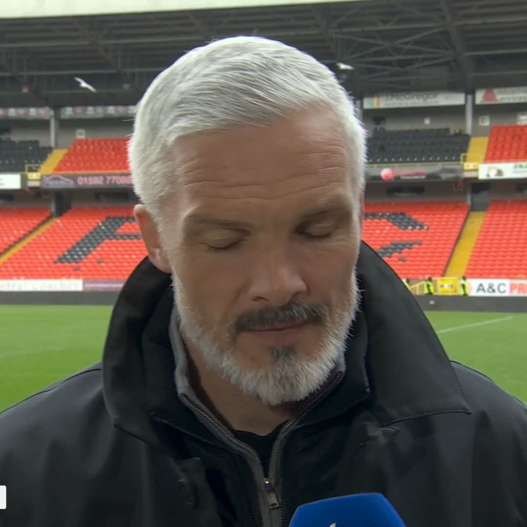 🗣️ "Congratulations to Brendan & to Celtic, they've been the best team by a country mile" Jim Goodwin reacts to Dundee United's 5-0 home defeat ⤵️