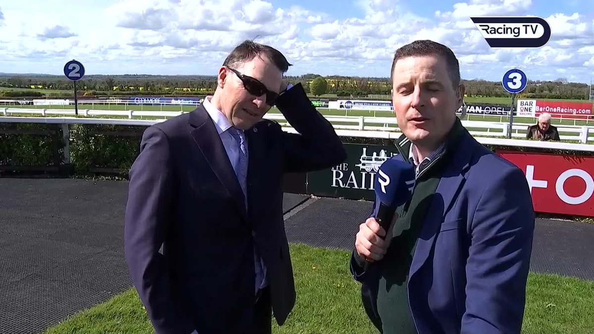 "He's an incredible horse." ❤️ Aidan O'Brien reflects on a winning return for Kyprios 💪 Navan Racecourse