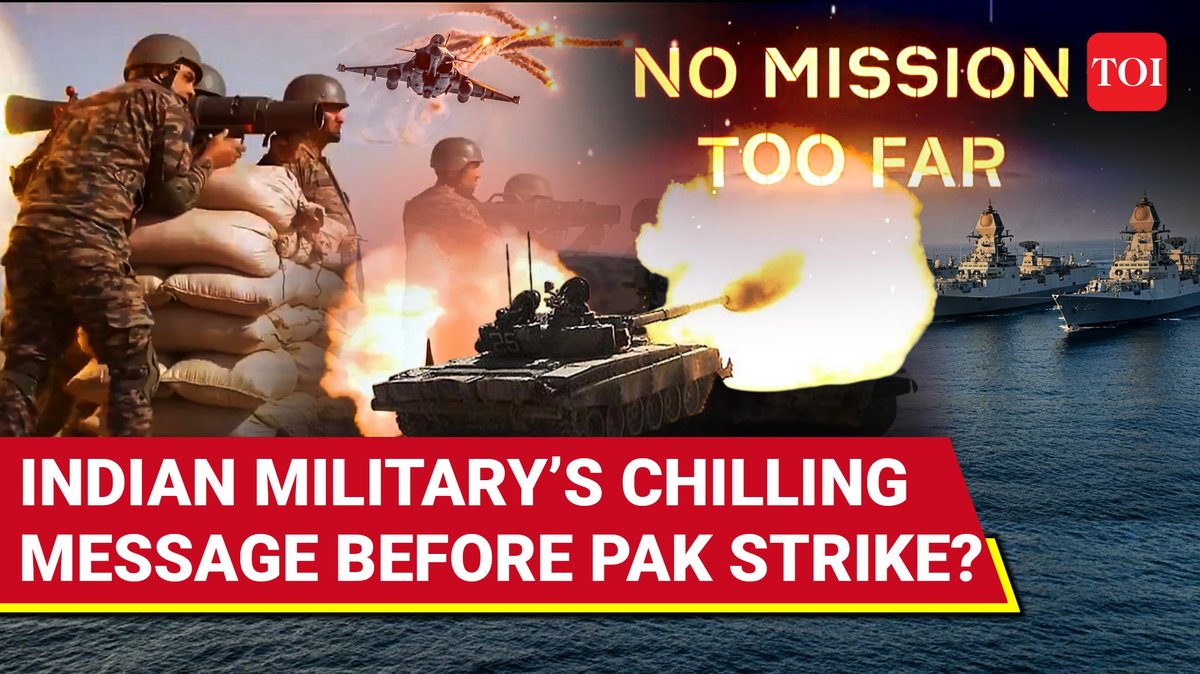 ‘Mission ready…’: Indian military’s message to #Pakistan amid #Pahalgam revenge call