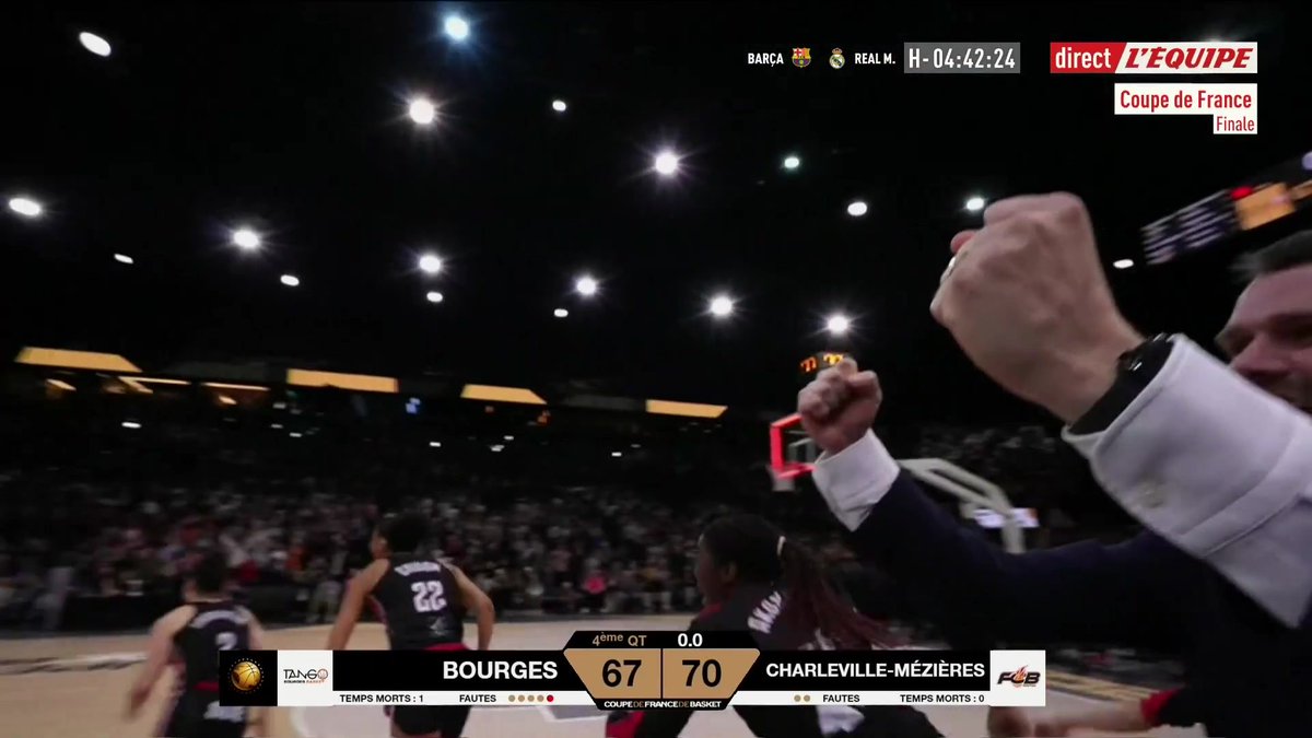 Charleville-Mézières décroche son premier titre de Coupe de France ! 👏 Fédération Française de BasketBall #CDFBasket
