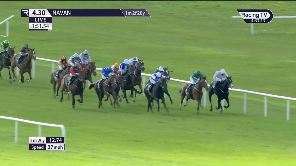 🟢🔴 Reyenzi (Saxon Warrior) sheds his maiden tag at the second time of asking under Ben Coen for Johnny Murtagh 🥇 Irish Stallion Farms | Navan Racecourse