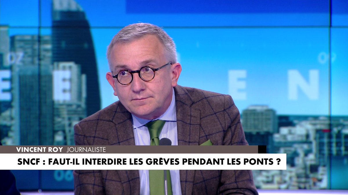 Vincent Roy réagit au préavis de grève des ponts de mai : «La SNCF, ce sont des privilégiés» dans #PunchlineWE